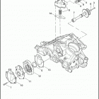 VRSCF 1HPH V-ROD MUSCLE (2012) WATER PUMP & THERMOSTAT