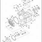 FLSTSE3 1PY9 CVO SOFTAIL CONVERTIBLE (2012) TRANSMISSION HOUSING