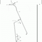 FLHTCU 1FCM ULTRA CLASSIC (2012) BRAKE LINE, FRONT - NON-ABS