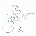 FLHTCUSE7 1PR8 CVO ULTRA CLASSIC (2012) Привод управления сцеплением