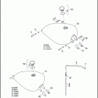 XL1200N 1CZ3 NIGHTSTER (2012) FUEL TANK - 883L / N / R, 1200C / CP / N / V / X