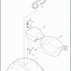 FLTRXSE 1TC8 CVO ROAD GLIDE (2012) Сиденье