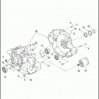 FLSTSE3 1PY9 CVO SOFTAIL CONVERTIBLE (2012) CRANKCASE & ENGINE OIL FILTER - TWIN CAM 110 ™