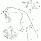 FLTRXSE 1TC8 CVO ROAD GLIDE (2012) BRAKE LINES, FRONT - ABS