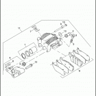 XL1200N 1CZ3 NIGHTSTER (2012) BRAKE CALIPER, FRONT - 883L / N / R, 1200C / CP / ...