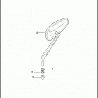 FLHTCUSE7 1PR8 CVO ULTRA CLASSIC (2012) Зеркало