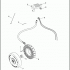 FLHTCU 1FCM ULTRA CLASSIC (2012) ALTERNATOR & REGULATOR