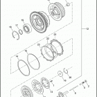 FLHTP 1FMM ELECTRA GLIDE STANDARD POLICE (2012) CLUTCH - TWIN CAM 103 ™