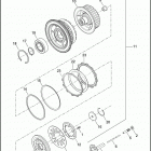 FXDWG 1GP4 DYNA WIDE GLIDE (2012) CLUTCH - TWIN CAM 96 ™