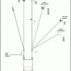 FLHTCU 1FCM ULTRA CLASSIC (2012) WIRING HARNESS, MAIN, NON-ABS (FAIRING MODELS)