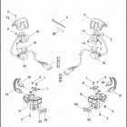 FLHTCUSE7 1PR8 CVO ULTRA CLASSIC (2012) SWITCHES, HANDLEBAR