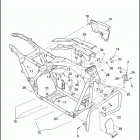 FLHTCU 1FCM ULTRA CLASSIC (2012) FRAME & JIFFY STAND