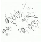 FLHTCU 1FCM ULTRA CLASSIC (2012) INSTRUMENTS - FLHTC, FLHTCU, FLHTK & FLHX