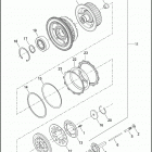 FLSTN 103 1JDV SOFTAIL DELUXE (2012) CLUTCH - TWIN CAM 103 ™