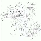 FLTRXSE 1TC8 CVO ROAD GLIDE (2012) FAIRING, INNER