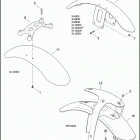 XL1200N 1CZ3 NIGHTSTER (2012) FENDERS, FRONT