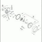 FLSTSE3 1PY9 CVO SOFTAIL CONVERTIBLE (2012) Фара