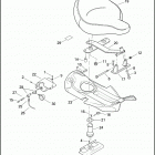 FLHTP 1FMM ELECTRA GLIDE STANDARD POLICE (2012) SEATS