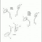 XL1200N 1CZ3 NIGHTSTER (2012) Зеркало