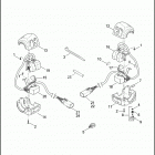 XL1200N 1CZ3 NIGHTSTER (2012) SWITCHES, HANDLEBAR