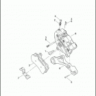 FLHTCUSE7 1PR8 CVO ULTRA CLASSIC (2012) BRAKE CALIPER, REAR