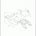 FLHTP 1FMM ELECTRA GLIDE STANDARD POLICE (2012) MARKER LIGHT, REAR