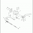 FXDF 103 1GYM DYNA FAT BOB (2012) Привод управления сцеплением