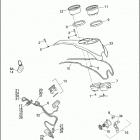 FXDL 1GN4 DYNA LOW RIDER (2012) INSTRUMENTS - FXDL