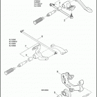 XL1200N 1CZ3 NIGHTSTER (2012) BRAKE CONTROL, REAR