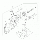 XR1200X 1LD6 XR1200X (2012) BRAKE CALIPER, REAR - XR1200X