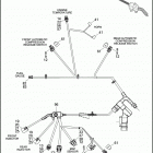 FXDF 103 1GYM DYNA FAT BOB (2012) WIRING HARNESS, MAIN, ABS (5 OF 5)