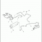 FLHXSE3 1PZ8 CVO STREET GLIDE (2012) EVAPORATIVE EMISSIONS COMPONENTS