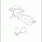 FLHTCUTG 1MAM TRI GLIDE ULTRA CLASSIC (2012) SEATS