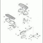 FLSTSE3 1PY9 CVO SOFTAIL CONVERTIBLE (2012) FOOTRESTS & FOOTBOARDS