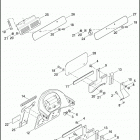 FLSTN 1JD5 SOFTAIL DELUXE (2012) LICENSE PLATE BRACKETS - FLSTC, FLSTF, FLSTN, FLST...