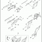 FXDF 103 1GYM DYNA FAT BOB (2012) LICENSE PLATE BRACKETS