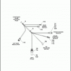 FLSTSE3 1PY9 CVO SOFTAIL CONVERTIBLE (2012) WIRING HARNESS, MAIN (3 OF 3)