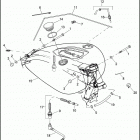 FXDF 103 1GYM DYNA FAT BOB (2012) Топливный бак