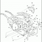 FLHTCUSE7 1PR8 CVO ULTRA CLASSIC (2012) FRAME & JIFFY STAND