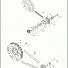 FLSTN 1JD5 SOFTAIL DELUXE (2012) BELT, CHAINS & SPROCKETS