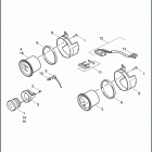 FLHTP 1FMM ELECTRA GLIDE STANDARD POLICE (2012) INSTRUMENTS - FLHTP