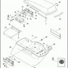 FLTRXSE 1TC8 CVO ROAD GLIDE (2012) Кофры боковые