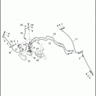FXDF 103 1GYM DYNA FAT BOB (2012) BRAKE LINES AND MODULE - ABS