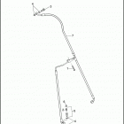 FLHTCUTG 1MAM TRI GLIDE ULTRA CLASSIC (2012) BRAKE LINE, FRONT