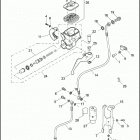 FLSTSE3 1PY9 CVO SOFTAIL CONVERTIBLE (2012) BRAKE CONTROL, FRONT