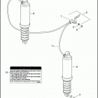 FLHTCU 1FCM ULTRA CLASSIC (2012) SHOCK ABSORBERS, REAR & AIR SUSPENSION SYSTEM