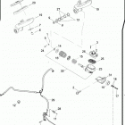 FLHTCUTG 1MAM TRI GLIDE ULTRA CLASSIC (2011) BRAKE CONTROL, REAR