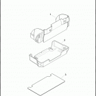 FLHTCUTG 1MAM TRI GLIDE ULTRA CLASSIC (2011) TRUNK LINER