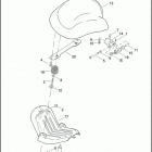 FLSTSB 1JM5 CROSS BONES (2011) SEATS - FLSTSB