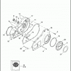 FLHXSE2 1PZ8 CVO STREET GLIDE (2011) PRIMARY HOUSING